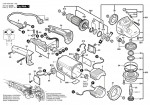 Bosch 0 601 850 922 Gws 2000-23 Jh Angle Grinder 230 V / Eu Spare Parts